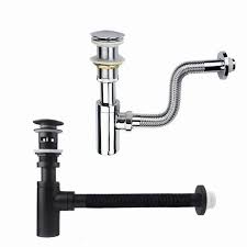 Brass Bottle Trap Bathroom Sink Drain