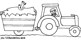 Agriculture ferme camion agriculteur machine véhicule champ tracteurs machine agricole tracteur. Coloriage Tracteur Les Beaux Dessins De Transport A Imprimer Et Colorier Page 2