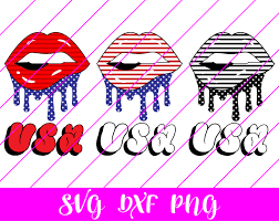 4th Of July Lips Svg Free 4th Of July Lips Svg Download Svg Art