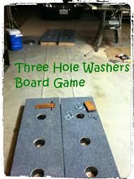 By tossing a washer into the same hole that your opponent has hit, you will cancel out his score. Build A Three Hole Washers Board Game 5 Steps With Pictures Instructables