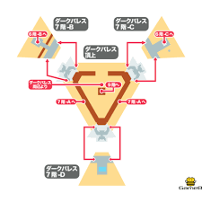ドラクエ7 Dq7 ダークパレスのマップ ゲームエイト
