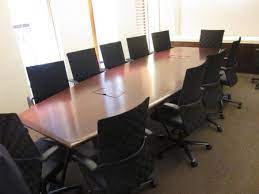 ₹ 7,500 new conference table. Conference Table With Data Ports For Sale Used Conference Table With Data Ports Conklin Office Furniture
