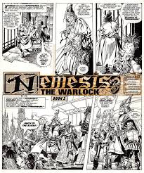 2000ad: Nemesis the Warlock, Book 2 -- Jesus Redondo Roman, in s smith's  2000ad: Nemesis Comic Art Gallery Room