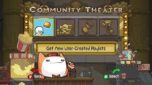 You've got no where to go but up.on stage. The Behemoth Blog Big Changes In The Xbla Version Of Battleblock Theater