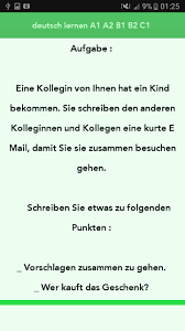Unsere deutschkurse sind für anfänger und für fortgeschrittene konzipiert. Deutsch Lernen B1 E Mail Schreiben