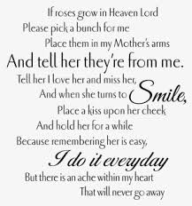 4.9 out of 5 stars 14. If Roses Grow In Heaven Black Print Hd Png Download Kindpng