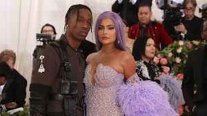 Like someone is filming on the show legitimately filming about a wallpaper color choice when she could be filming about a domestic abuse situation with her baby daddy that i was told she was trying to hide. Travis Scott And Kylie Jenner Were The Met Gala S Camp Superheroes British Gq British Gq