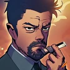 Portrait of Jesse Custer from Preacher