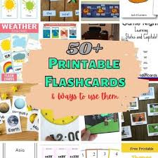 Customize your flashcards even more. 50 Printable Flashcards Awesome Ways To Use Them Kids Activities Blog