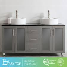 White wayfair north america $ 2149.00. China Double Vanity With White Vessel Sink Popular Solid Wood Double Sink Bathroom Vanity Cabinet For Luxury Hotel China Mirrors Vanity Luxury Bathroom Vanity