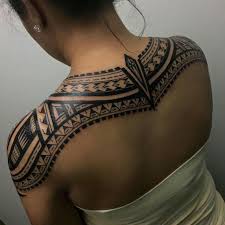 Tribal Tattoo Ideas For Shoulder And Chest Tattoos For Women Tribal Tattoos For Women Polynesian Tattoos Women Polynesian Tattoo Meanings