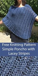 This bulky crochet poncho pattern is the perfect transitional piece,… more (5 votes) phoebe asymmetrical poncho. Lace Poncho Knitting Patterns In The Loop Knitting