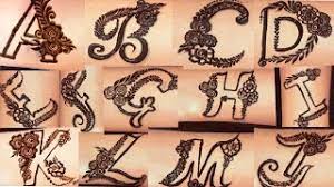 Related post mehndi design alphabet all mehndi design 19;nov 12, explore rashmi seth mehndi's board alphabet tattoo designs on see more . Best Of Mehndi Designs Of Alphabets Free Watch Download Todaypk