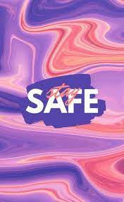 Stay Home Stay Safe Wallpaper Wallpaper Stay Safe Neon Signs