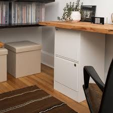 Solid wood file cabinet rustic office file cabinet with antique finish. Bisley White 2 3 Drawer Locking Filing Cabinets The Container Store