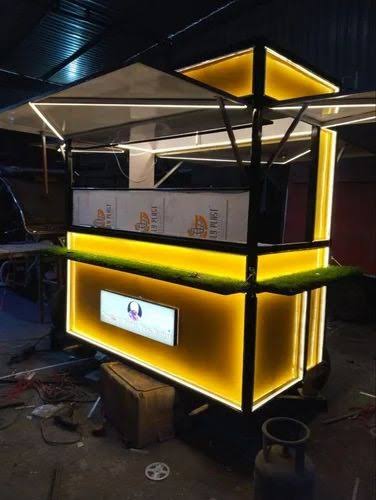 Lights Logo Burner 4 Door Closed Food Stall product image