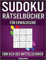 Die schwierigkeitsstufen variieren und können je nach. Sudoku Ratselbucher Fur Erwachsene Einfach Bis Mittelschwer 600 Ratsel Einfacher Bis Mittlerer Schwierigkeitsgrad Fur Erwachsene Mit Losungen Amazon De Kampelmann Bucher