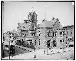 Federal Building Springfield Ma Circa 1908 Shorpy Historical Photos Vintage Architecture American Architecture