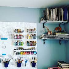 How to organize an art studio at home. 20 Creative Home Art Studio Ideas For A Spare Room Extra Space Storage
