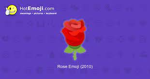Rose Emoji Meaning With Pictures From A To Z