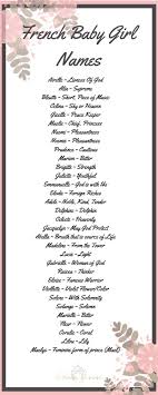 French Baby Girl Names That Steal Your Heart French Baby Names Baby Girl Names French Baby