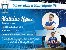 This page displays a detailed overview of the club's current squad. Huachipato Se Llena De Juventud Con Mathias Lopez Besoccer