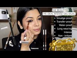 Smudge-Proof Kajal That Lasts All Day? Fae Beauty Kajal Review + Demo (2  Shades) 🤎🖤