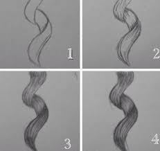 comment dessiner les cheveux cheveux comment dessiner les cheveux comment dessiner les haare zeichnen zeichnungen von haaren lockiges haar zeichnen