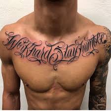 Short Love Messages Work Hard Stay Humble Done By Stefanocacciatore Tattoo Italy L Chest Tattoo Lettering Tattoo Lettering Styles Chest Tattoo Sketches