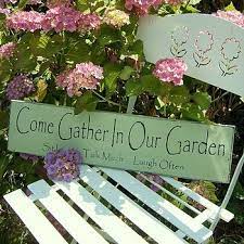 Garden Sign Garden Signs Pretty Gardens Garden Inspiration