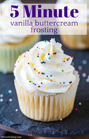 Vanilla Buttercream Frosting I Heart Eating Recipe Vanilla Buttercream Frosting Homemade Vanilla Frosting Dessert Recipes Easy