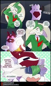 Patreon reward for Rose: Minty Noms by Shiro-Neko -- Fur Affinity [dot] net