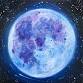 Paint Nite: Glowing Galaxy Moon