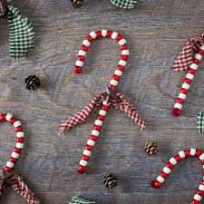 Free crochet patterns for candy cane christmas ornaments in 3d. 14 Diy Candy Cane Christmas Crafts To Repeat Shelterness