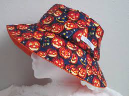 Bucket Hat 25 Xxlarge Halloween Hat Pumpkins Jack O Etsy In 2021 Halloween Hats Reversible Hats Hats For Men