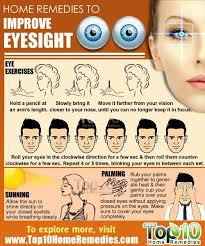 Home Remedies To Improve Eyesight Top 10 Home Remedies Eye Sight Improvement Eye Exercises Home Remedies