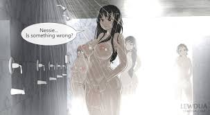 Lewdua Shower Display - Nessie and Alison at Comics Porn .pro | Page 16
