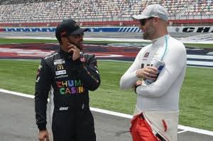 Bubba Wallace shares funny 'retirement' comment after SVG's best oval qualifying