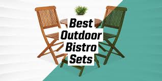 Vidaxl 3 piece garden bistro set solid teak wood 49383. The Best Outdoor Bistro Sets To Buy In 2021