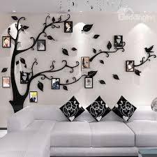 photo frame tree country style acrylic 3d waterproof 11 photo frames wall stickers beddinginn com frames on wall family wall decor creative wall decor