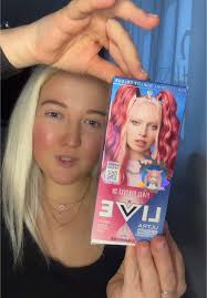 Live Haarfarbe Dusty Rose Test