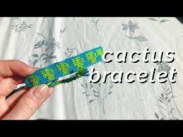 Make a 4 with your left most strand. Cactus Bracelet Tutorial Intermediate Youtube Handmade Friendship Bracelets Friendship Bracelets Tutorial Embroidery Floss Bracelets