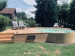 Selfmade Pool Pool Garten Deko Douglasie