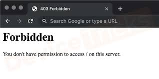 This is a problem the app developer will need to fix and address. Fix 403 Forbidden Error Access Denied Device Tricks