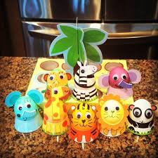 My Little Easter Egg Jungle So Fun To Make Love These Animals Easter Easter Eggs Fun
