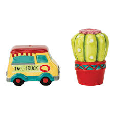 At planet desert, we offer the largest and most diverse selection of cacti from around the world. Salt Pepper Boston Warehouse Taco Truck Cactus Salt Pepper Shaker Set Home Garden Qatarsrl Com