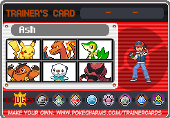 You have to make sure that you have permission to use the art. Pokemon Trainer Card Ash Ketchum By Thetyranno11 On Deviantart