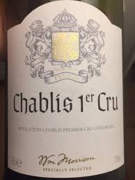 Degree of alcohol 13.5 %. Wm Morrison Chablis 1er Cru Vivino