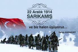 The battle of sarikamish was an engagement between the russian and ottoman empires during world war i.it took place from december 22, 1914, to january 17, 1915, as part of the caucasus campaign. Sarikamis Harekati