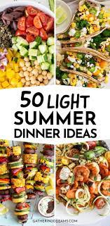50 Easy Summer Dinner Ideas To Keep You Cool Recipe Summer Dinner Easy Summer Dinners Summer Recipes Dinner